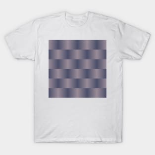 Vintage Gradient Square Lines T-Shirt